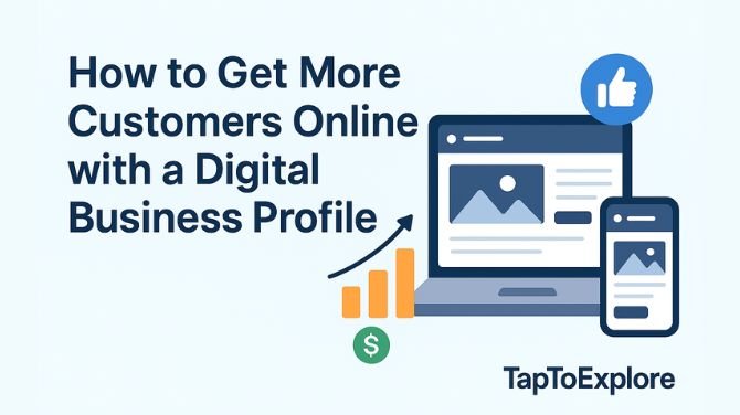 How to Get More Customers Online with a Digital Business Profile