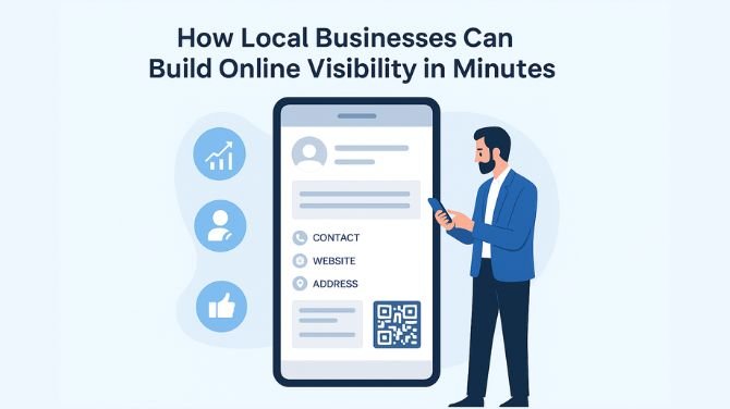 How Local Businesses Can Build Strong Online Visibility in Minutes