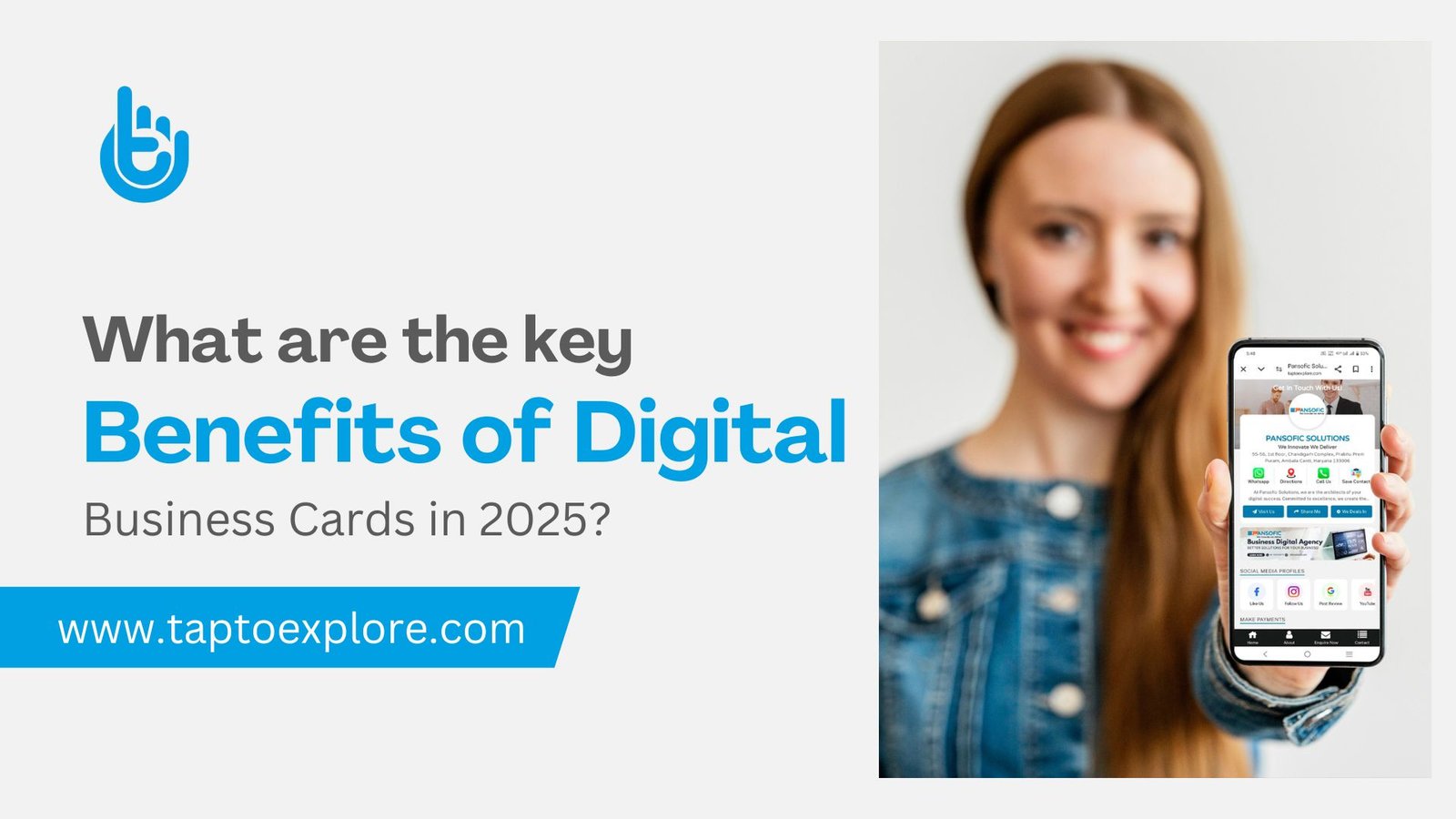 What are the key benefits of digital business cards in 2025?
