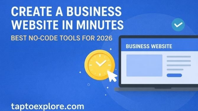 Create a Business Website in Minutes: Best No-Code Tools for 2026