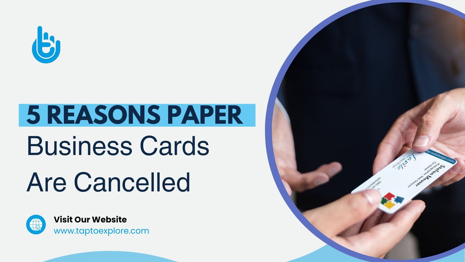 5 Reasons Paper Business Cards Are Cancelled