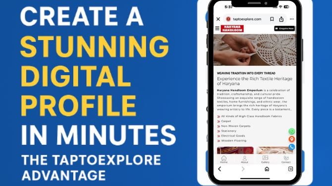 Create a Stunning Digital Profile in Minutes – The Tap To Explore Advantage