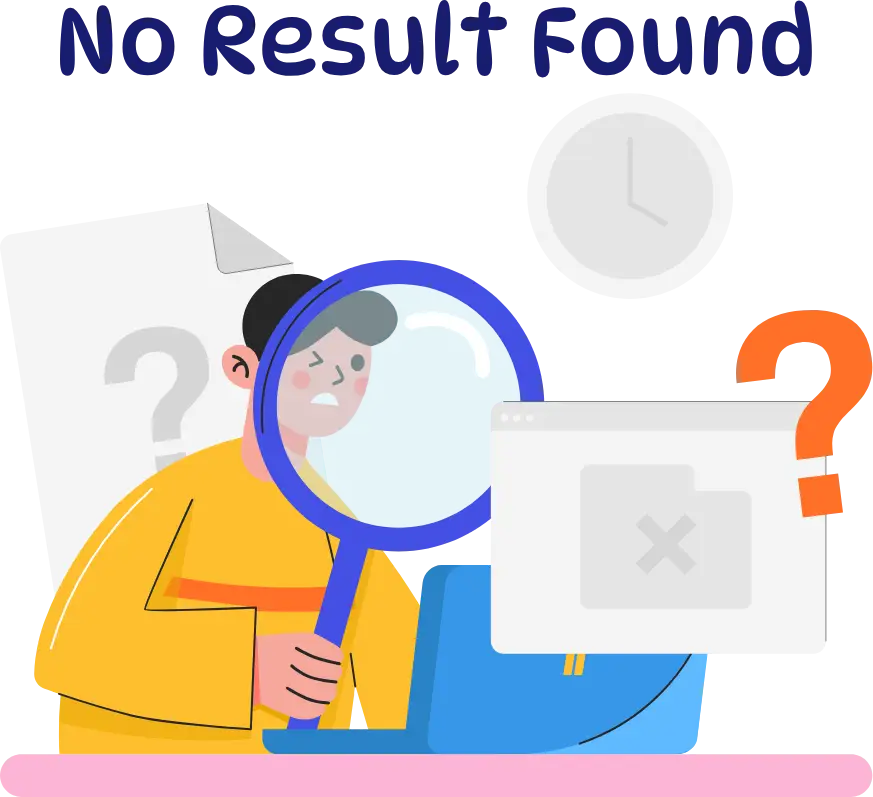 No Result Found